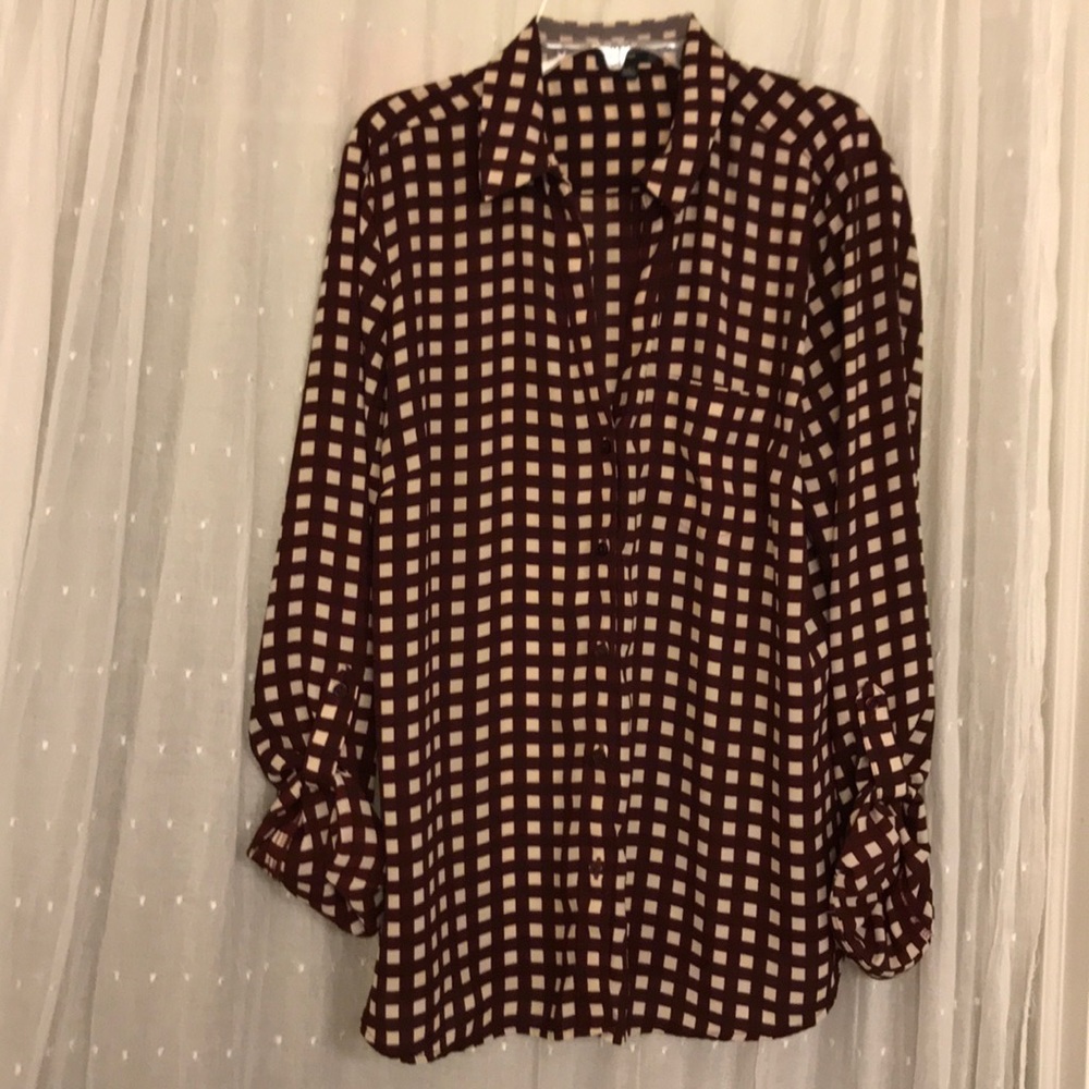 Worn only once Limited button down
